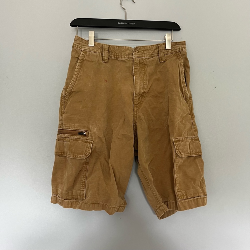 Eddie Bauer Khaki Cargo Shorts